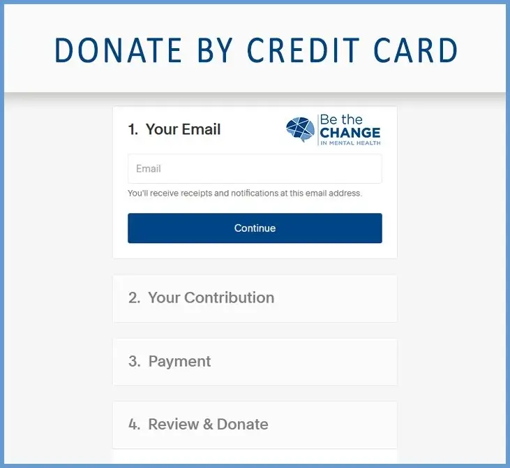 Screenshot of donation payment page where visitors can donate to BTC directly
