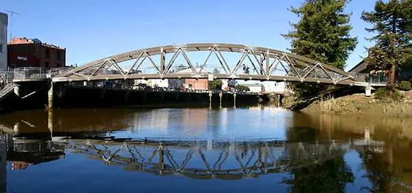 Petaluma downtown bridge to show that BTC serves mental health patients in Petaluma and Sonoma County